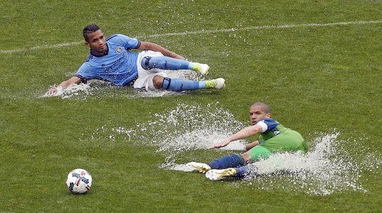 Yangel Herrera Rain Context NYCFC Sounders.jpeg