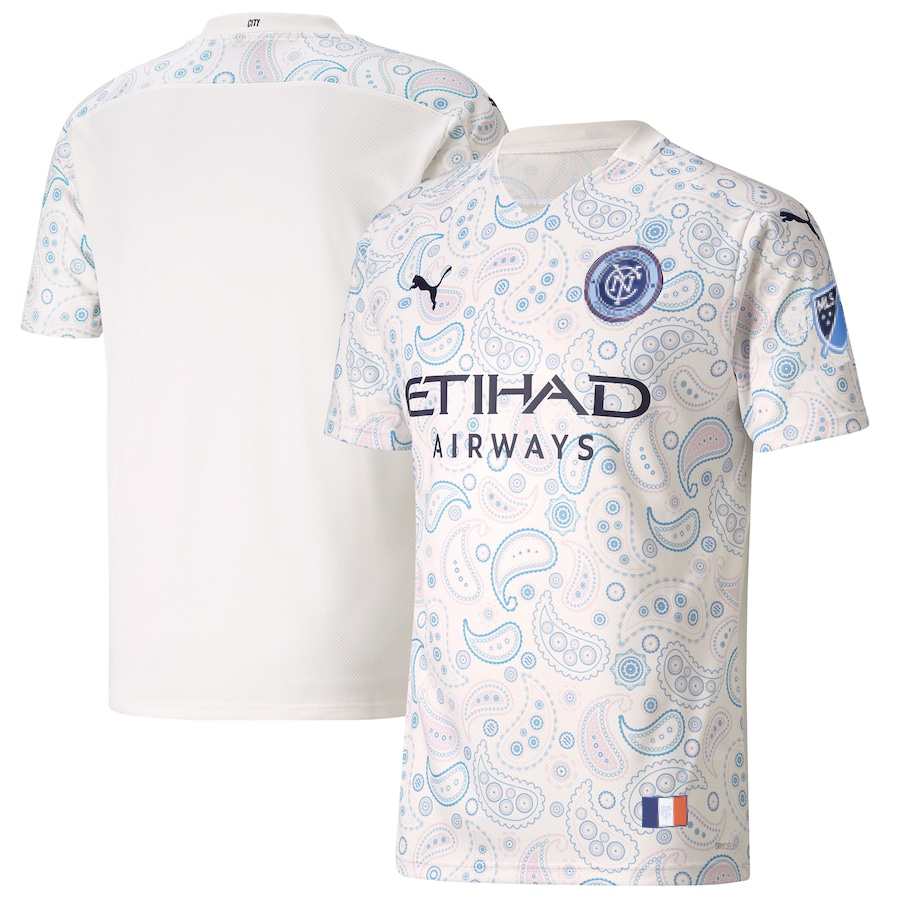 NYCFC paisley jersey