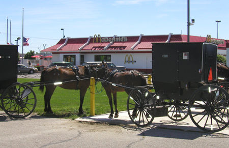 Image result for amish mcdonalds